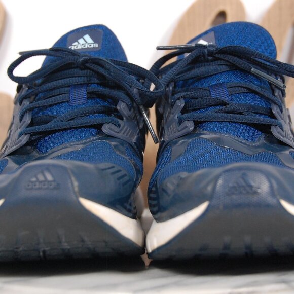 Adidas Mens Cloudfoam Ortholite Running Sneaker Shoes Blue White BB4659 Size 11 - Picture 9 of 13